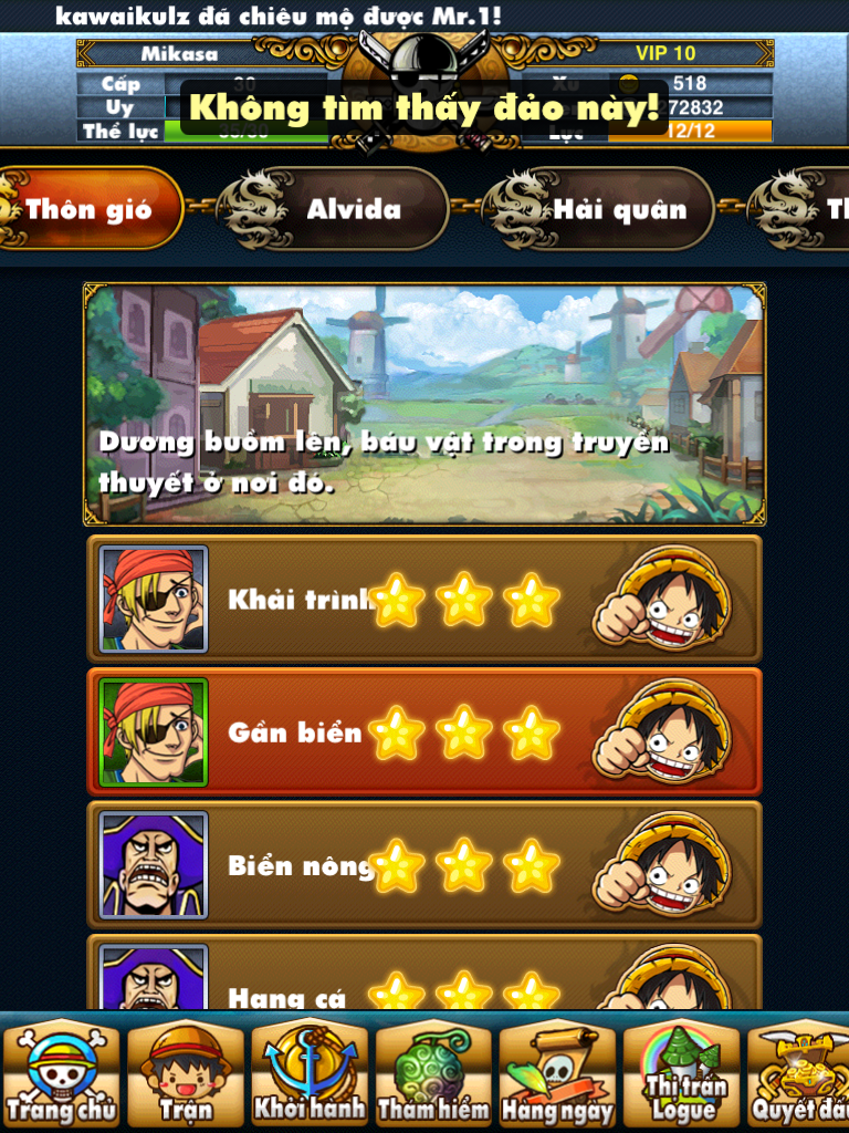 Tải game Vua Hải Tặc Mobi - One Piece Mobile